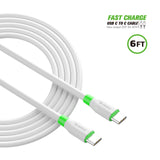 Esoulk C to C Cable 4FT White