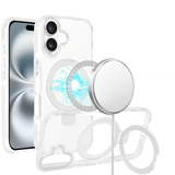 Iphone 16 - Magnetic Tough & Clear Case with Stand