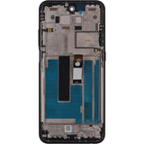 Compatible For Nokia X100 5G LCD With Touch + Frame Black