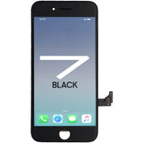 Brilliance Compatible for iPhone 7 Incell LCD with Touch and Back Plate Black