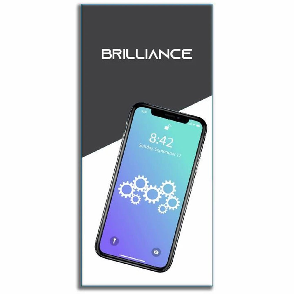 Brilliance Compatible for iPhone 8 Plus Incell LCD with Touch and Back Plate White