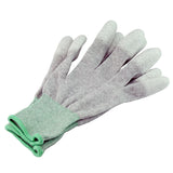 Anti-Static Carbon Fiber Gloves /PU Coated Gloves - Medium