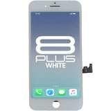 Compatible for iPhone 8 Plus LCD With Touch White Standard After Market