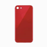iPhone SE 2020 Back Glass Without Camera Lens Red (No Logo)