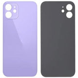 iPhone 12 Back Housing With Small Parts Purple (No Logo)