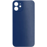 iPhone 12 Back Housing With Small Parts Blue (No Logo)