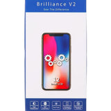 Brilliance Compatible for iPhone 12 Mini LCD with Touch Incell Back Plate Black