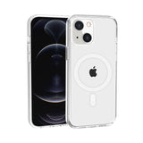 iPhone 13 Pro Max MegSafe Compatible Sturdy Ultra Thick 3mm Transparent Hybrid Case Clear