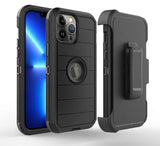 iPhone 14 PRO MAX Fun 3in1 Combo Holster Cover Black