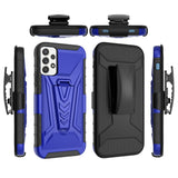 iPhone 14 PRO MAX V 3in1 Combo Kickstand Holster Case Dark Blue