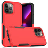 iPhone XR Absolute Thick Tough Hybrid Case Red