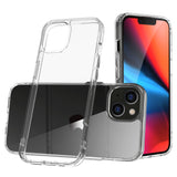 iPhone XR PURE CRYSTAL Transparent Thick 2.0mm ShockProof Chromed Buttons Case Clear