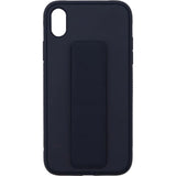 iPhone XR Universal Stand Phone Case Navy Blue