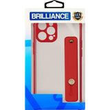 iPhone 12 PRO Two-in-one fine Hole case Red