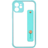 iPhone 12 Two-in-one fine Hole case Green