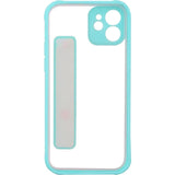 iPhone 12 Two-in-one fine Hole case Green