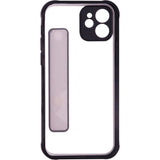 iPhone 12 Two-in-one fine Hole case Black