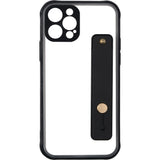 iPhone 12 PRO Two-in-one fine Hole case Black