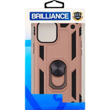 iPhone 12 PRO Sergeant Anti-fall Bracket Armor Case Peach