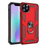 iPhone 12 PRO Sergeant Anti-fall Bracket Armor Case Red