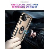 Ring Stand Grip Case for Apple iPhone 13 Pro Max (6.7) (Gold)