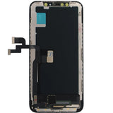 Brilliance Pro Compatible for iPhone X LCD With Touch Hard and Back Plate Black