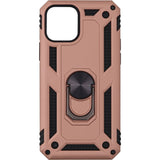 iPhone 12 Sergeant Anti-fall Bracket Armor Case Peach