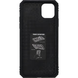 iPhone 12 PRO Sergeant Anti-fall Bracket Armor Case Black