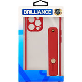 iPhone 11 PRO MAX Two-in-one fine Hole case Red