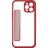 iPhone 11 PRO MAX Two-in-one fine Hole case Red