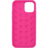 iPhone 12 Decompression Solid Case Pink (Sale)