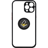 iPhone 12 PRO MAX Eagle Eye Skin Feeling Case Black