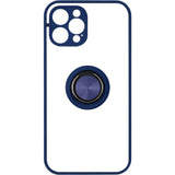 iPhone 12 PRO MAX Eagle Eye Skin Feeling Case Navy Blue