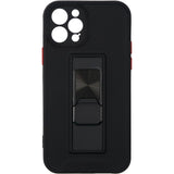 iPhone 12 PRO MAX Two-tone Skin Feel Functional Case Black