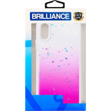 iPhone X Gradient epoxy case Purple