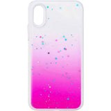 iPhone X Gradient epoxy case Purple