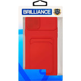 iPhone 11 PRO MAX Push window card case Red