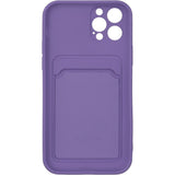 iPhone 12 PRO Push window card case Lavander