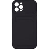 iPhone 12 PRO Push window card case Black