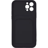 iPhone 12 PRO Push window card case Black