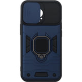 Brilliance LUX iPhone 13 Pro Warrior Window Case Dark Blue