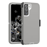 Samsung S22 Plus Case Grey + White