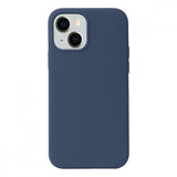 Silicone Full Corner Protection Case for Apple iPhone 14 Plus [6.7] (Navy Blue)