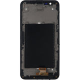 Compatible For LG K20 (2020) / K22 / K22 PLUS (K220) / K32 LCD with Touch + Frame Black