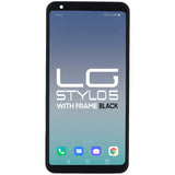 Compatible for LG Stylo 5 LCD with Touch + Frame Black