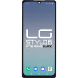 Compatible for LG Stylo 6 / K 71 LCD with Touch + Frame Black