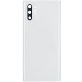 Samsung Note 10 Plus Back Door With Camera Lens Aura White (No Logo)