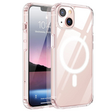 iPhone 14 Plus Magnetic Wireless Charging Transparent Clear Case