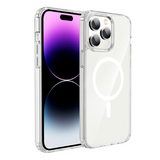 iPhone 14 Pro Max Magnetic Wireless Charging Transparent Clear Case (Sale)