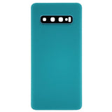 Samsung S10 Plus Back Door With Camera Lens Green (No Logo)